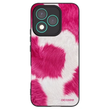 Picasee silikónový čierny obal pre Honor 400 Lite 5G - Pink Moo
