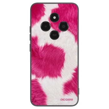 Picasee silikónový čierny obal pre Xiaomi Poco C75 - Pink Moo