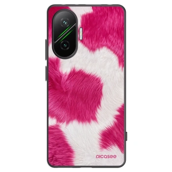 Picasee silikónový čierny obal pre Xiaomi Poco F7 Pro 5G - Pink Moo