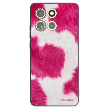 Picasee silikónový čierny obal pre Motorola Moto G86 5G - Pink Moo