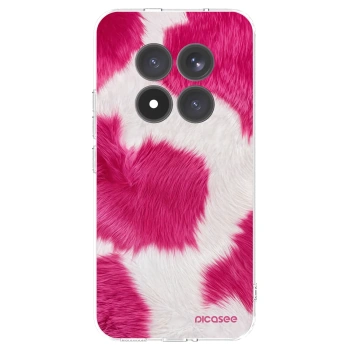 Picasee silikónový prehľadný obal pre Xiaomi Redmi Note 15 Pro+ - Pink Moo