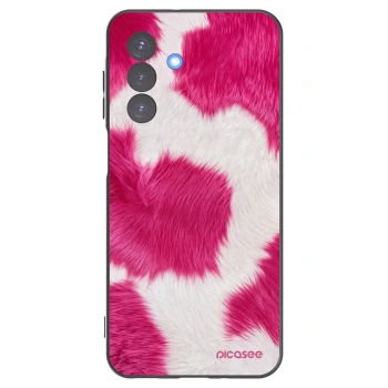 Picasee silikónový čierny obal pre Samsung Galaxy A17 5G - Pink Moo