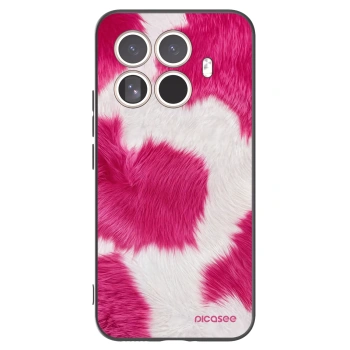 Picasee silikónový čierny obal pre Xiaomi 15T Pro - Pink Moo