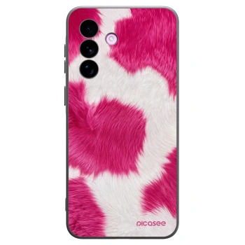 Picasee silikónový čierny obal pre Samsung Galaxy A57 5G - Pink Moo