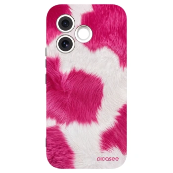 Picasee silikónový čierny obal pre Honor 600 Lite - Pink Moo