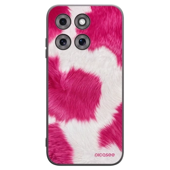 Picasee silikónový čierny obal pre Motorola Moto G77 - Pink Moo