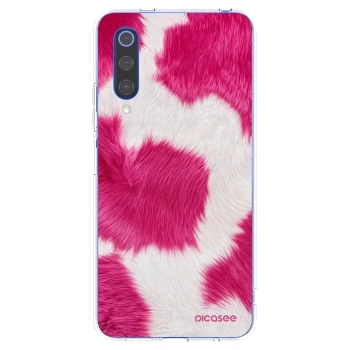 Picasee silikónový prehľadný obal pre Xiaomi Mi 9 SE - Pink Moo