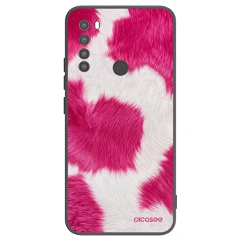 Picasee silikónový čierny obal pre Xiaomi Redmi Note 8 - Pink Moo