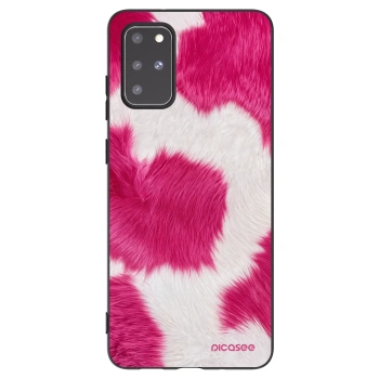Picasee silikónový čierny obal pre Samsung Galaxy S20+ G985F - Pink Moo
