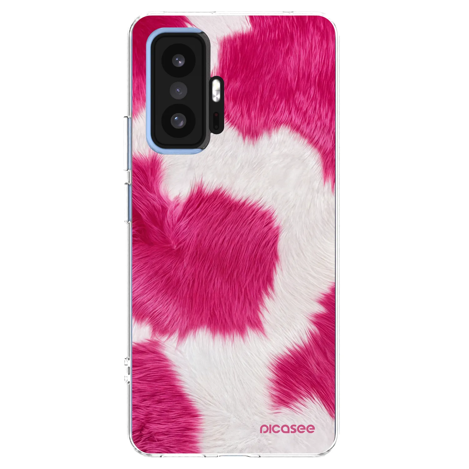 Picasee silikónový prehľadný obal pre Xiaomi 11T - Pink Moo
