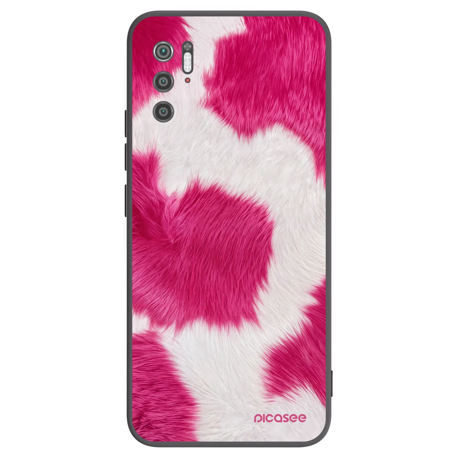 Picasee silikónový čierny obal pre Xiaomi Poco M3 Pro 5G - Pink Moo