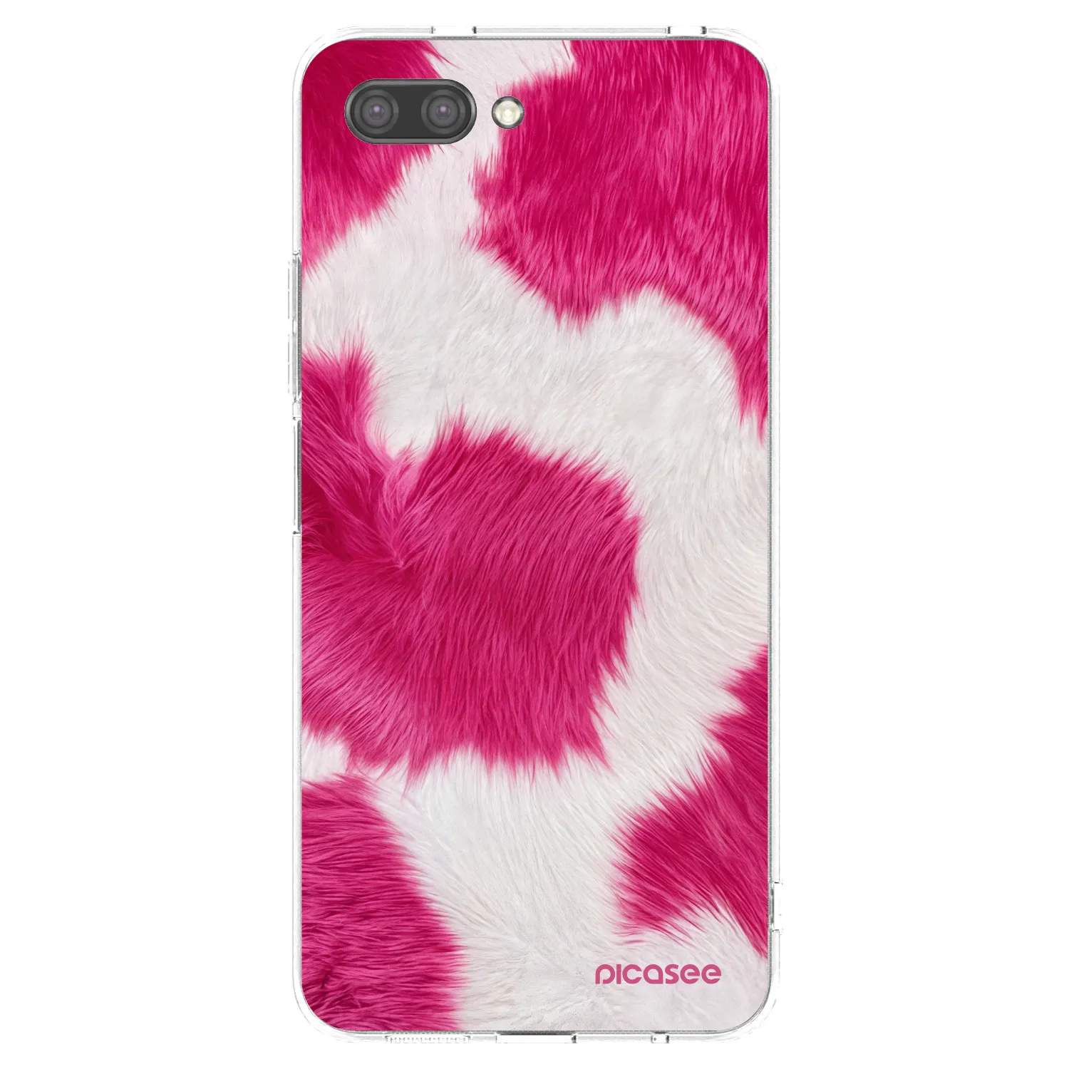 Picasee silikónový prehľadný obal pre Honor 10 - Pink Moo