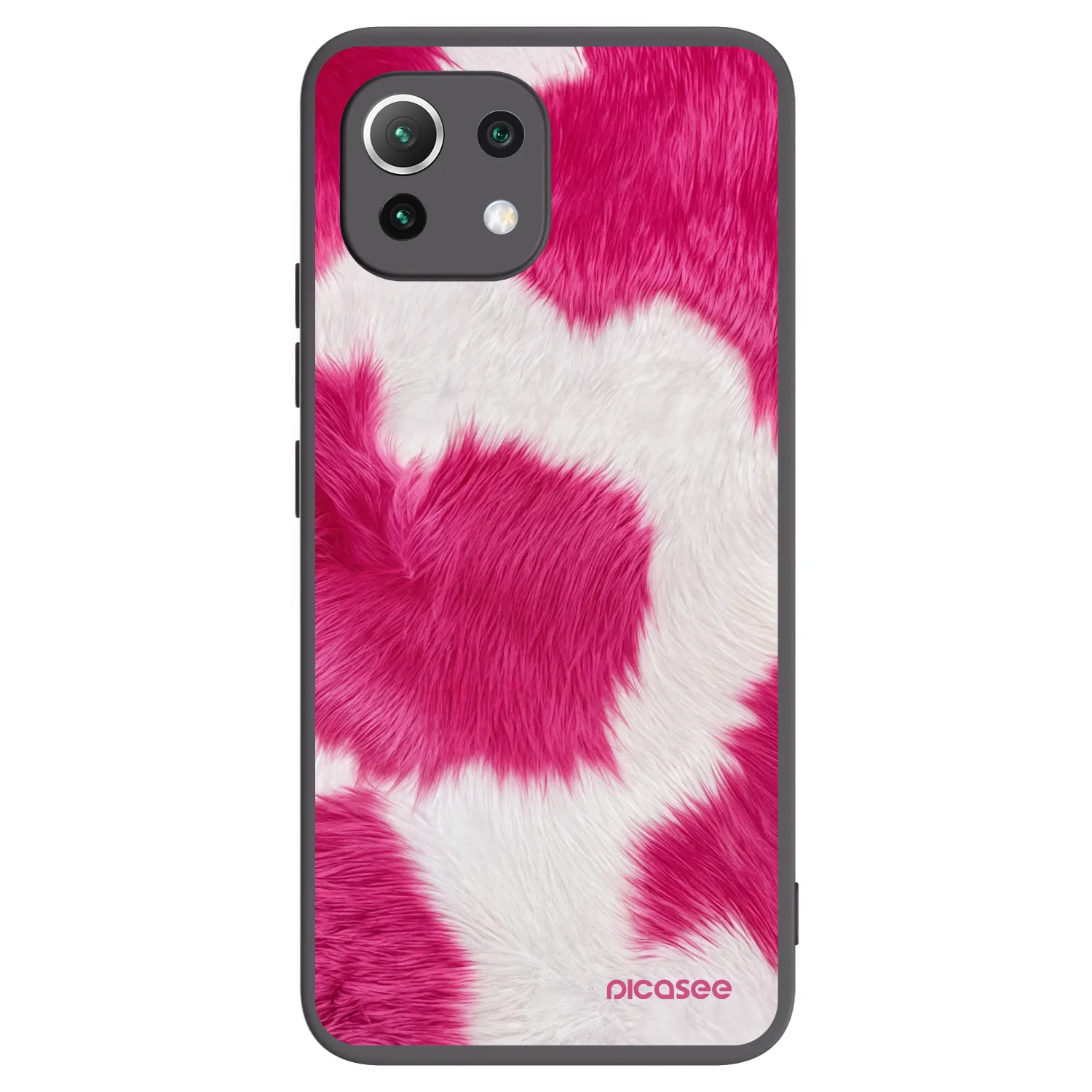 Picasee silikónový čierny obal pre Xiaomi 11 Lite 5G NE - Pink Moo