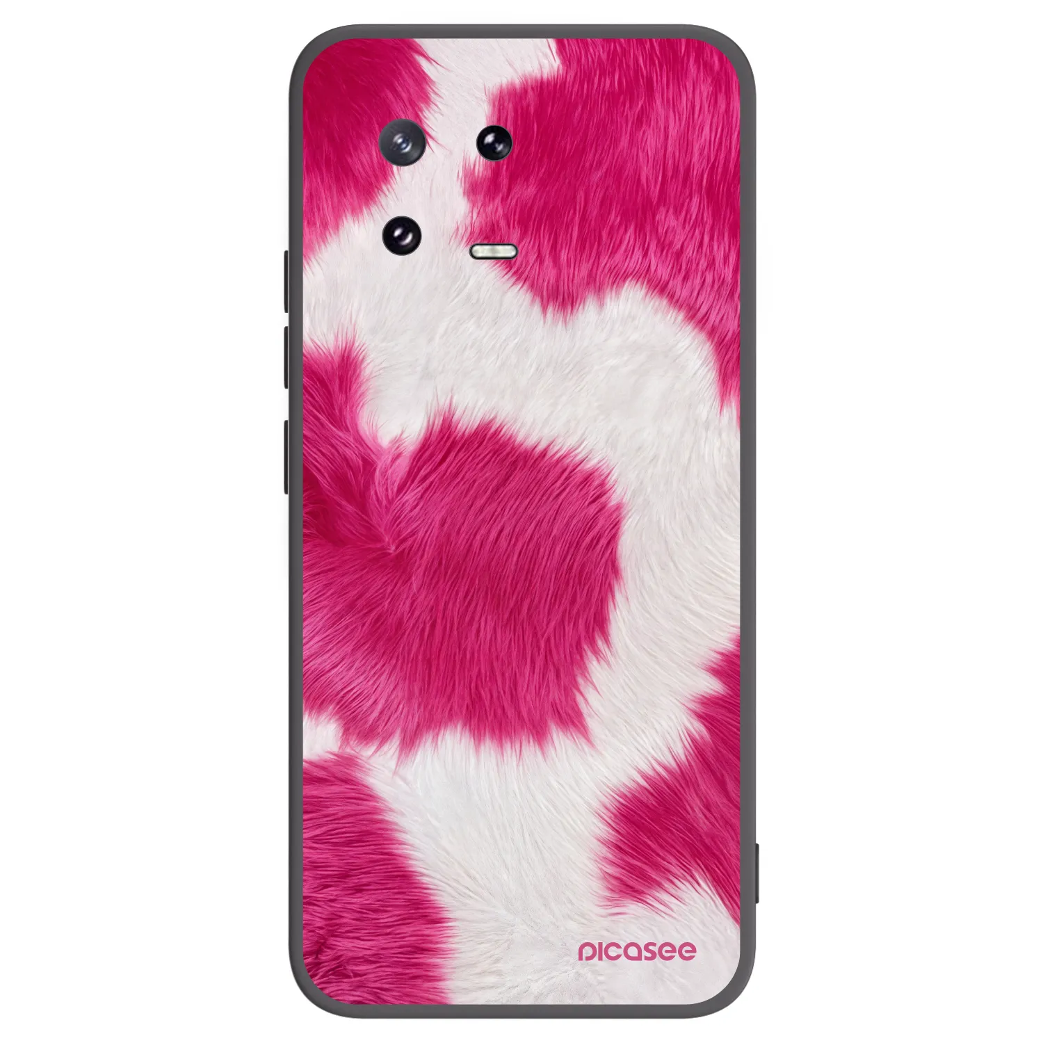 Picasee silikónový čierny obal pre Xiaomi 13 Pro - Pink Moo