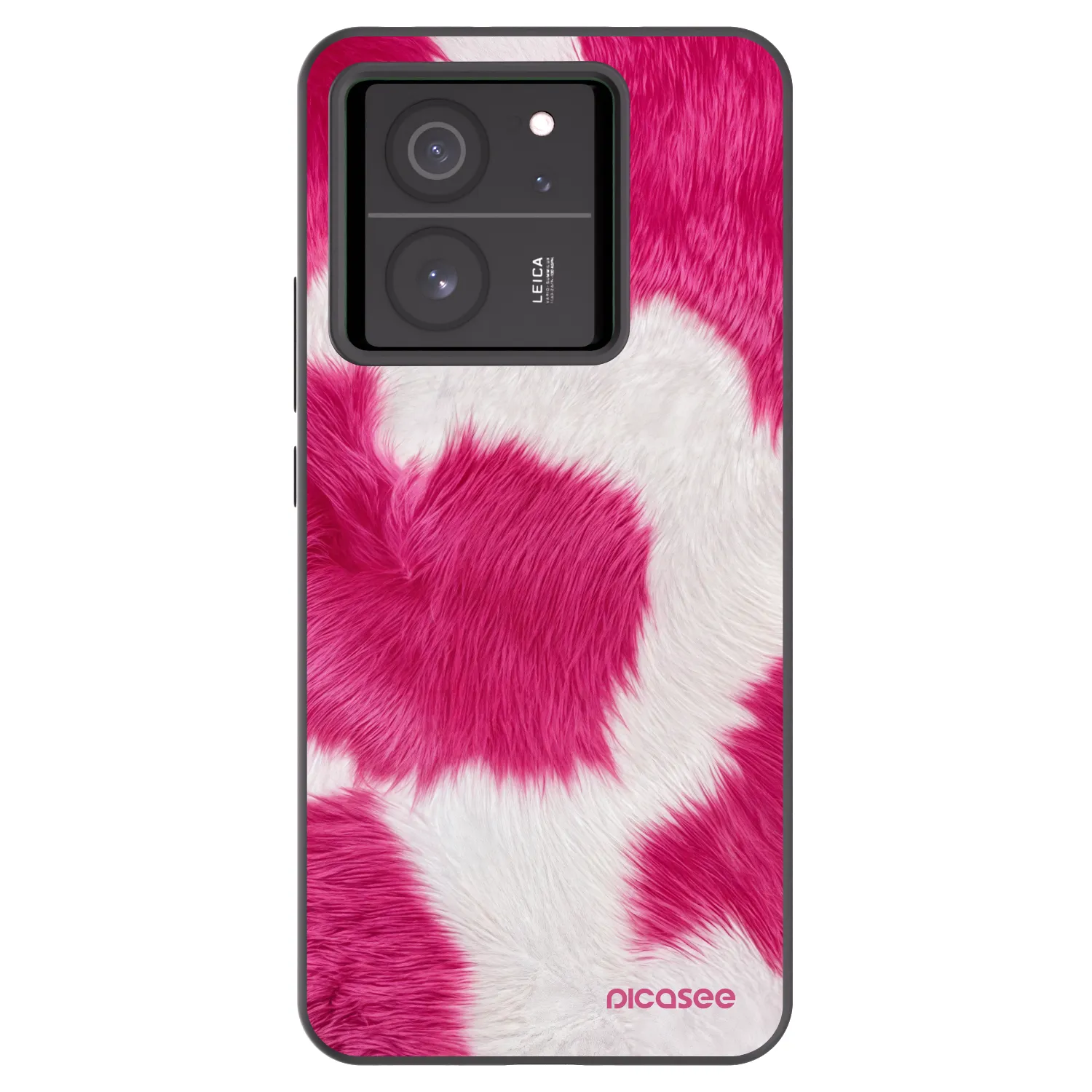 Picasee silikónový čierny obal pre Xiaomi 13T - Pink Moo