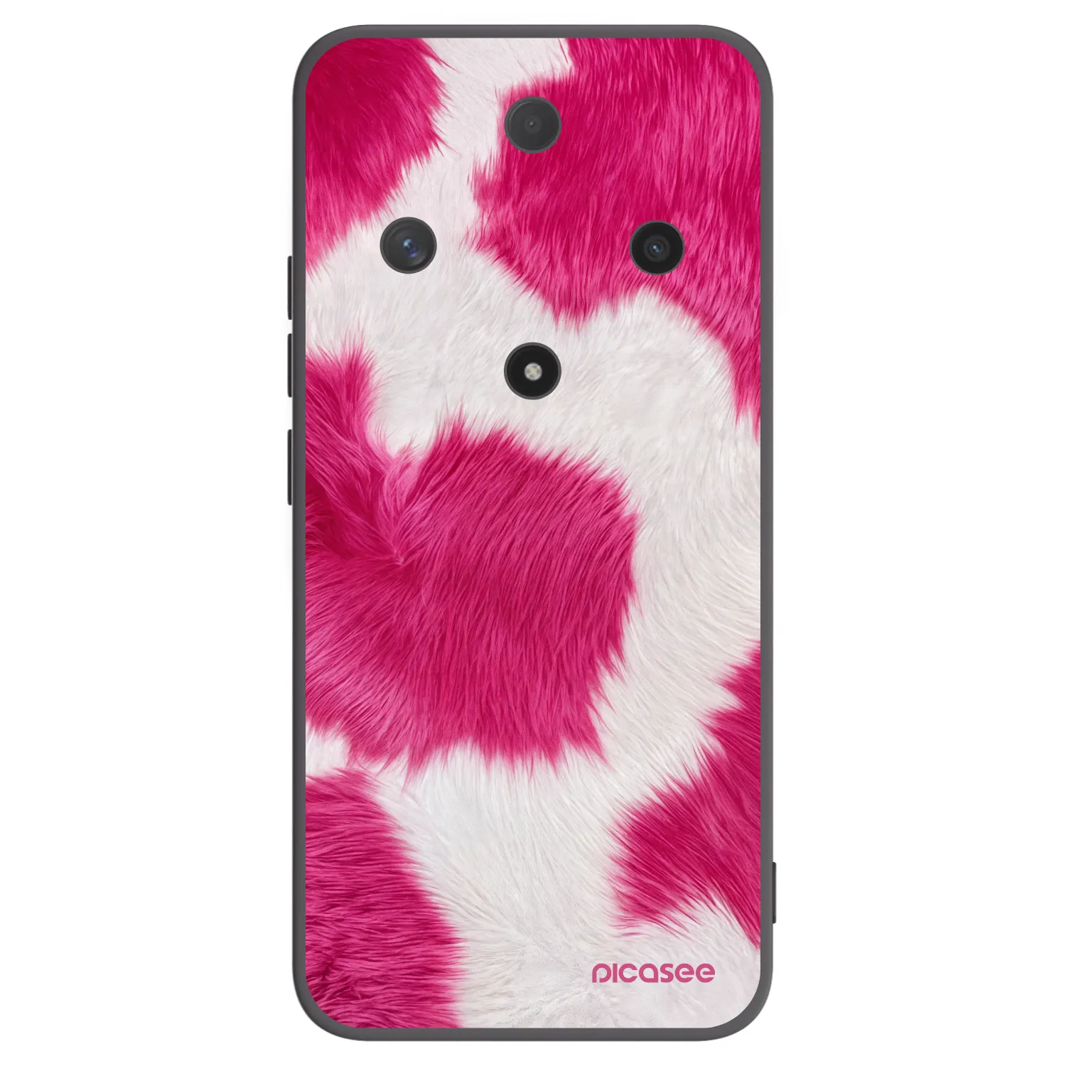 Picasee silikónový čierny obal pre Honor Magic6 Lite 5G - Pink Moo