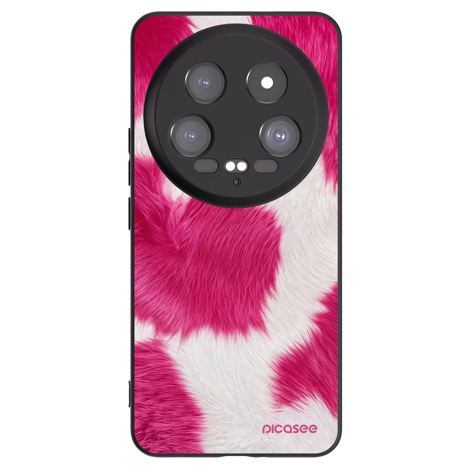 Picasee silikónový čierny obal pre Xiaomi 14 Ultra - Pink Moo