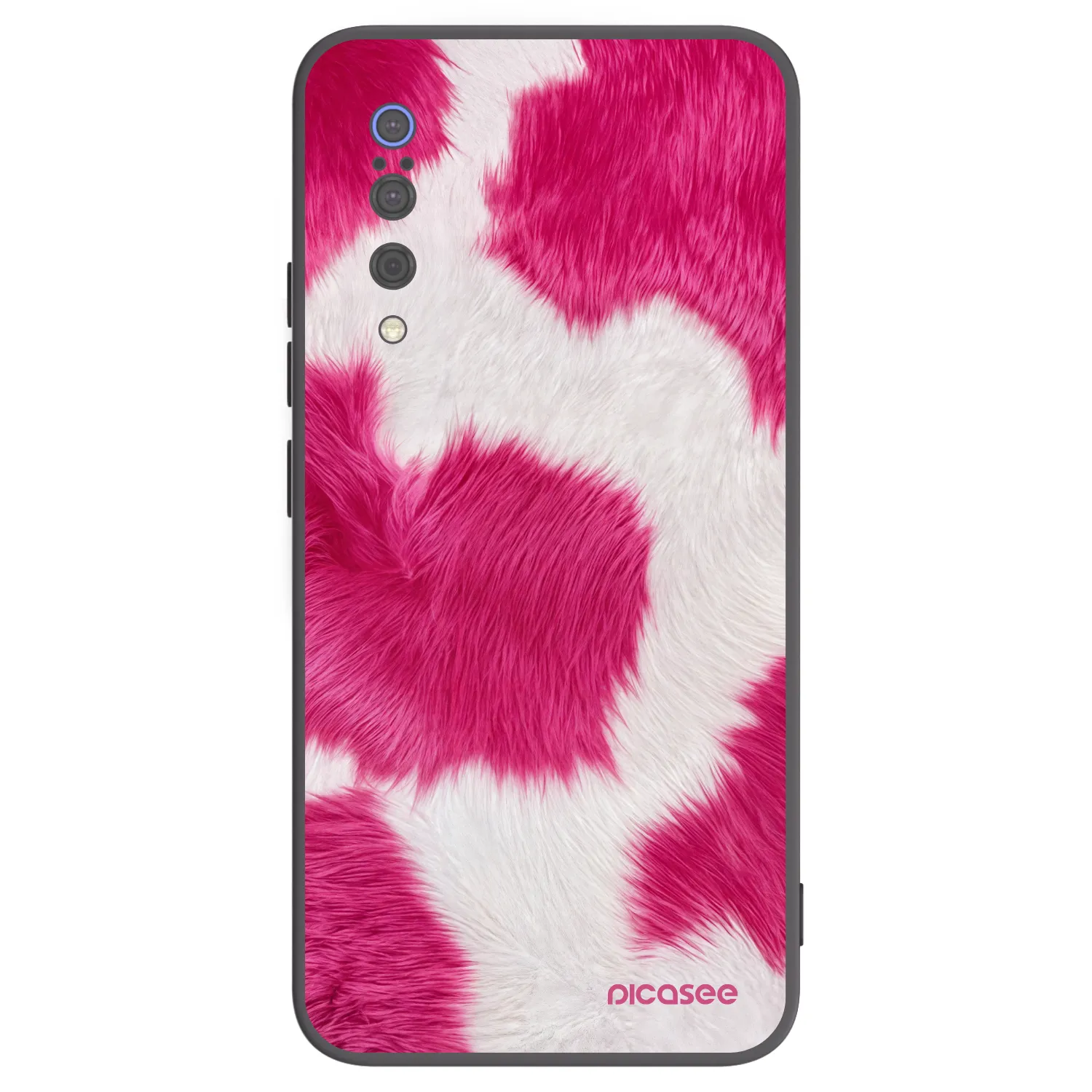 Picasee silikónový čierny obal pre Xiaomi Mi 9 - Pink Moo