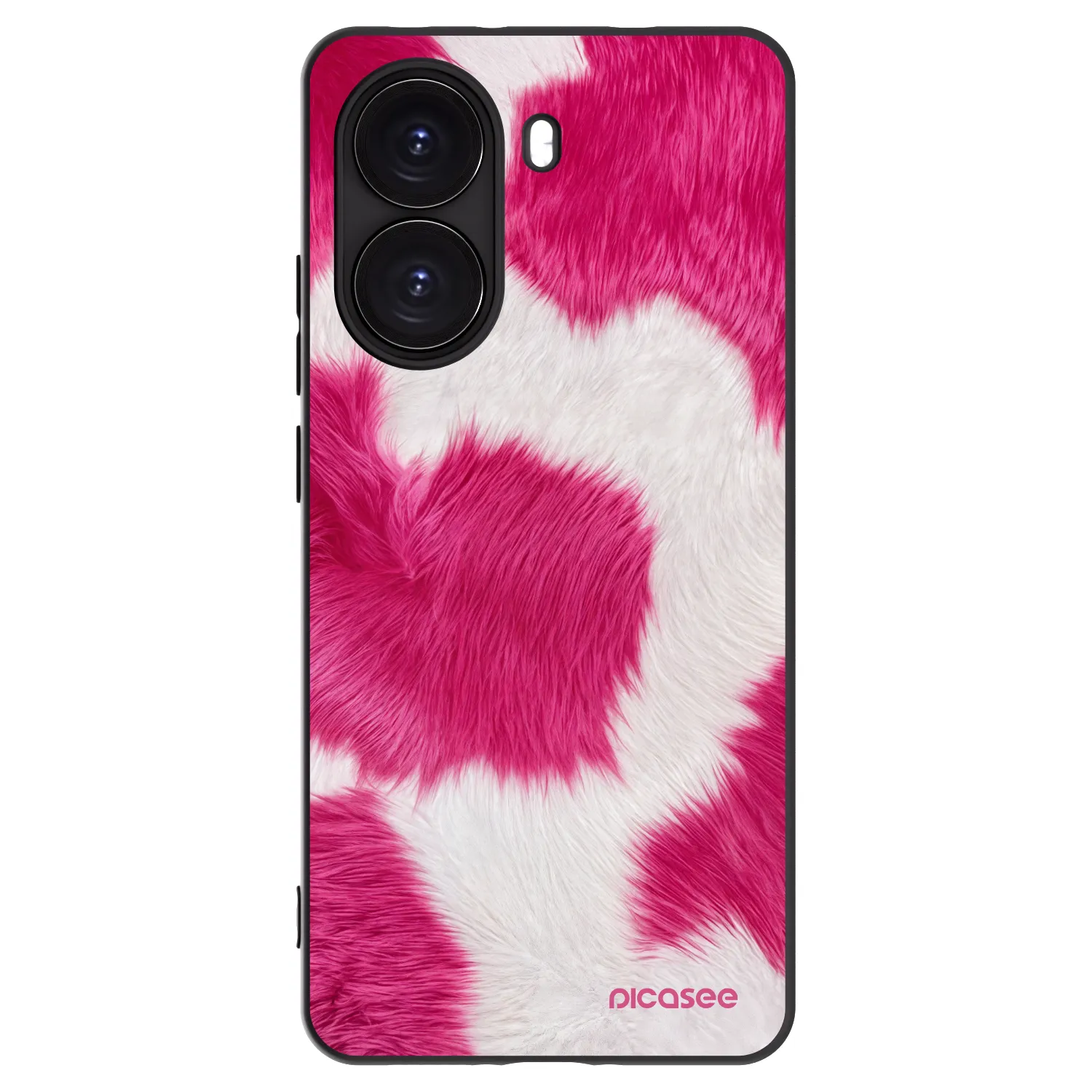 Picasee silikónový čierny obal pre Xiaomi Poco X7 Pro 5G - Pink Moo