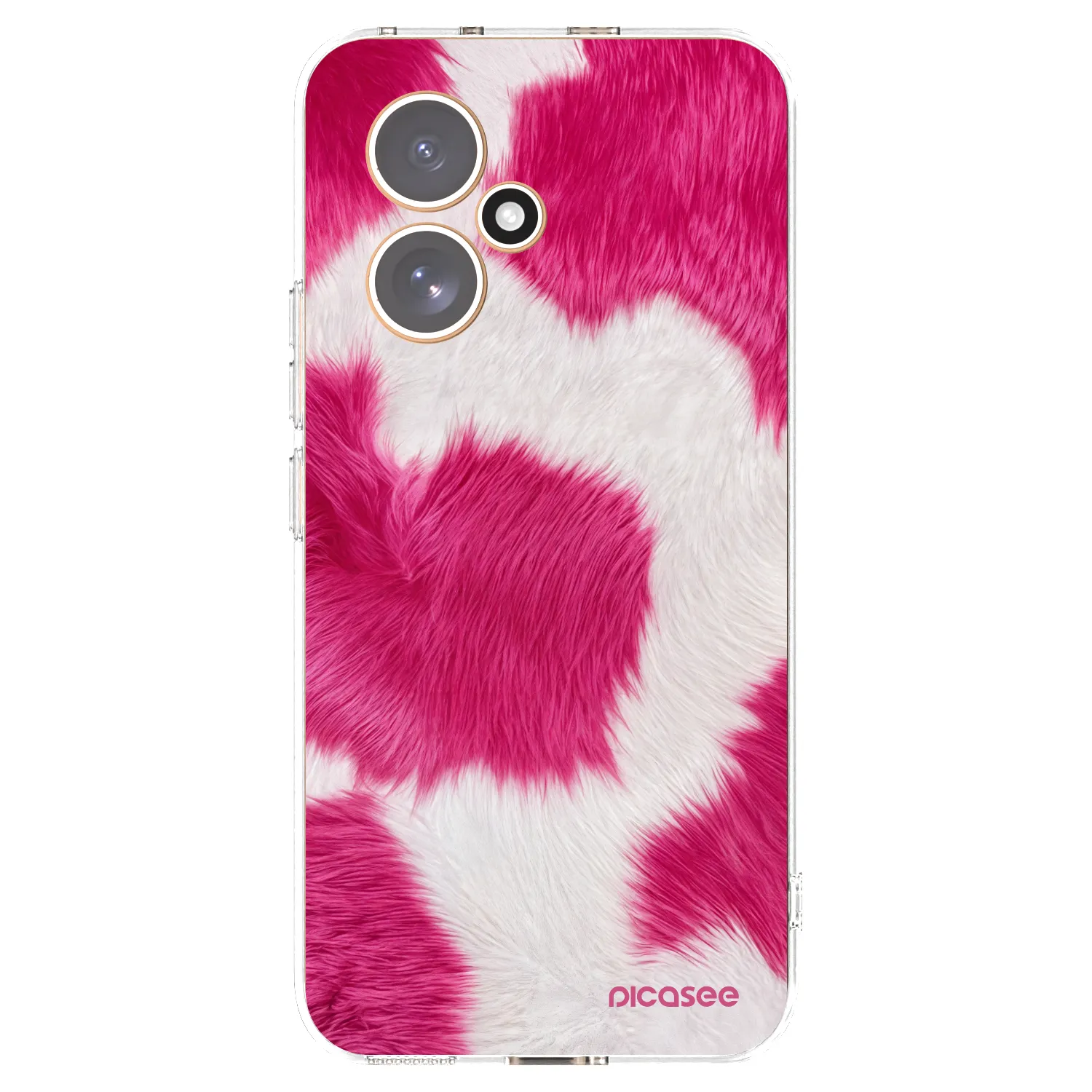 Picasee silikónový prehľadný obal pre Honor 400 5G - Pink Moo