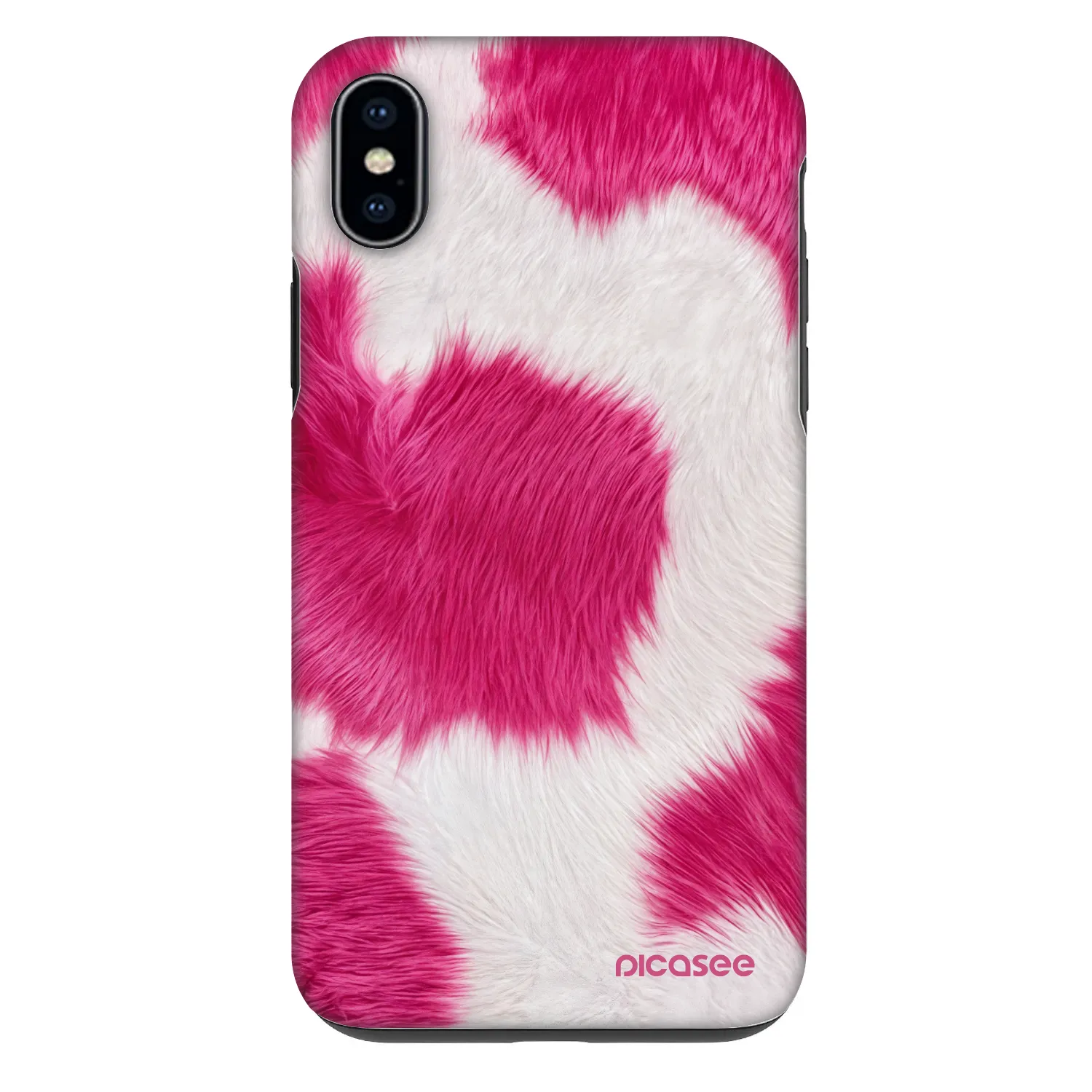 Picasee Fashion Case pre Apple iPhone XS Max - Pink Moo