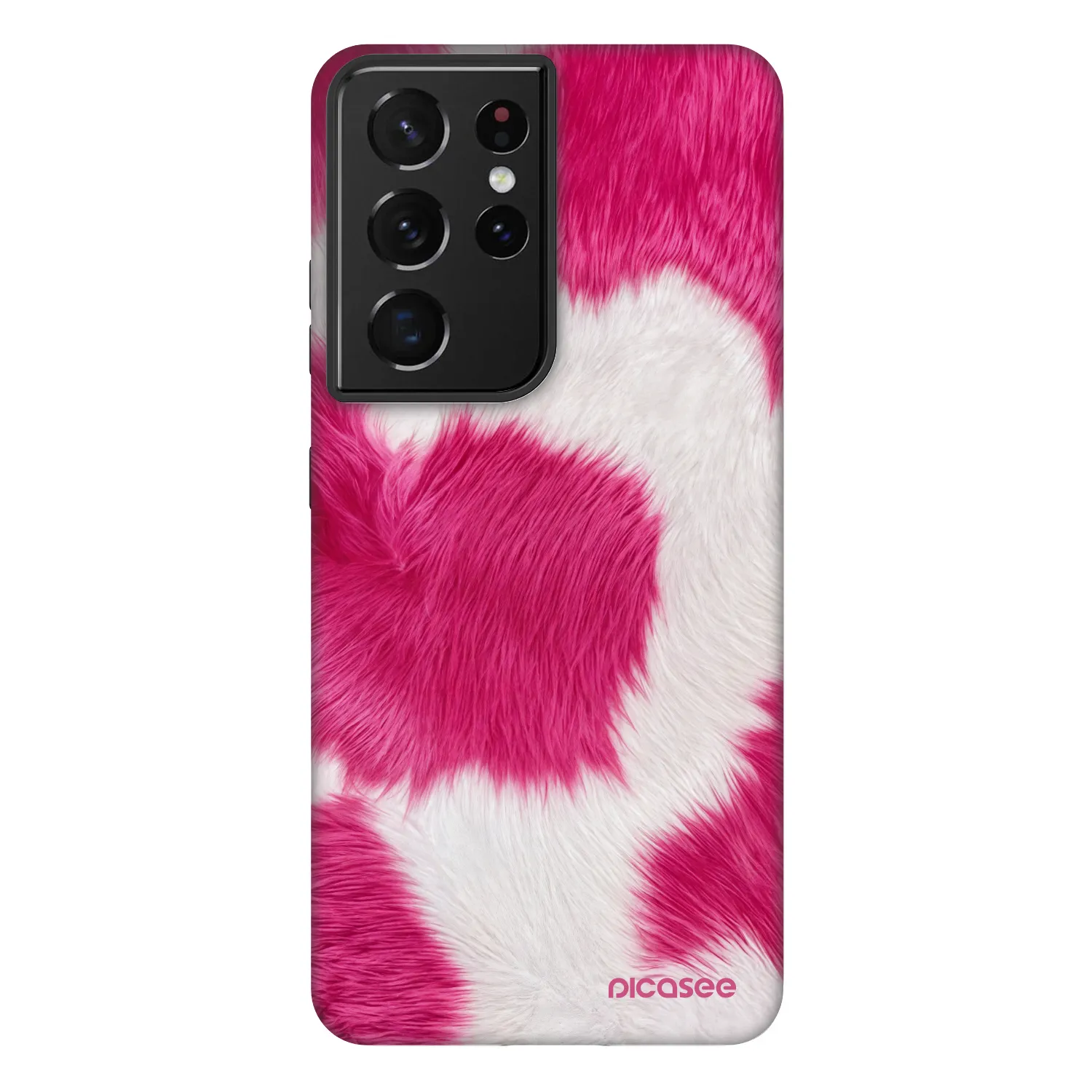 Picasee Fashion Case pre Samsung Galaxy S21 Ultra 5G G998B - Pink Moo