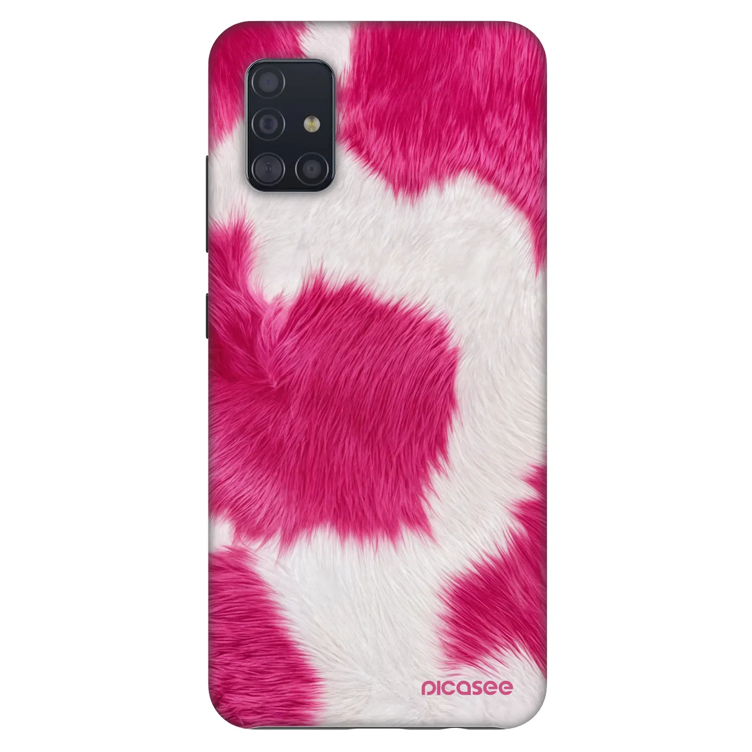 Picasee Fashion Case pre Samsung Galaxy A51 A515F - Pink Moo