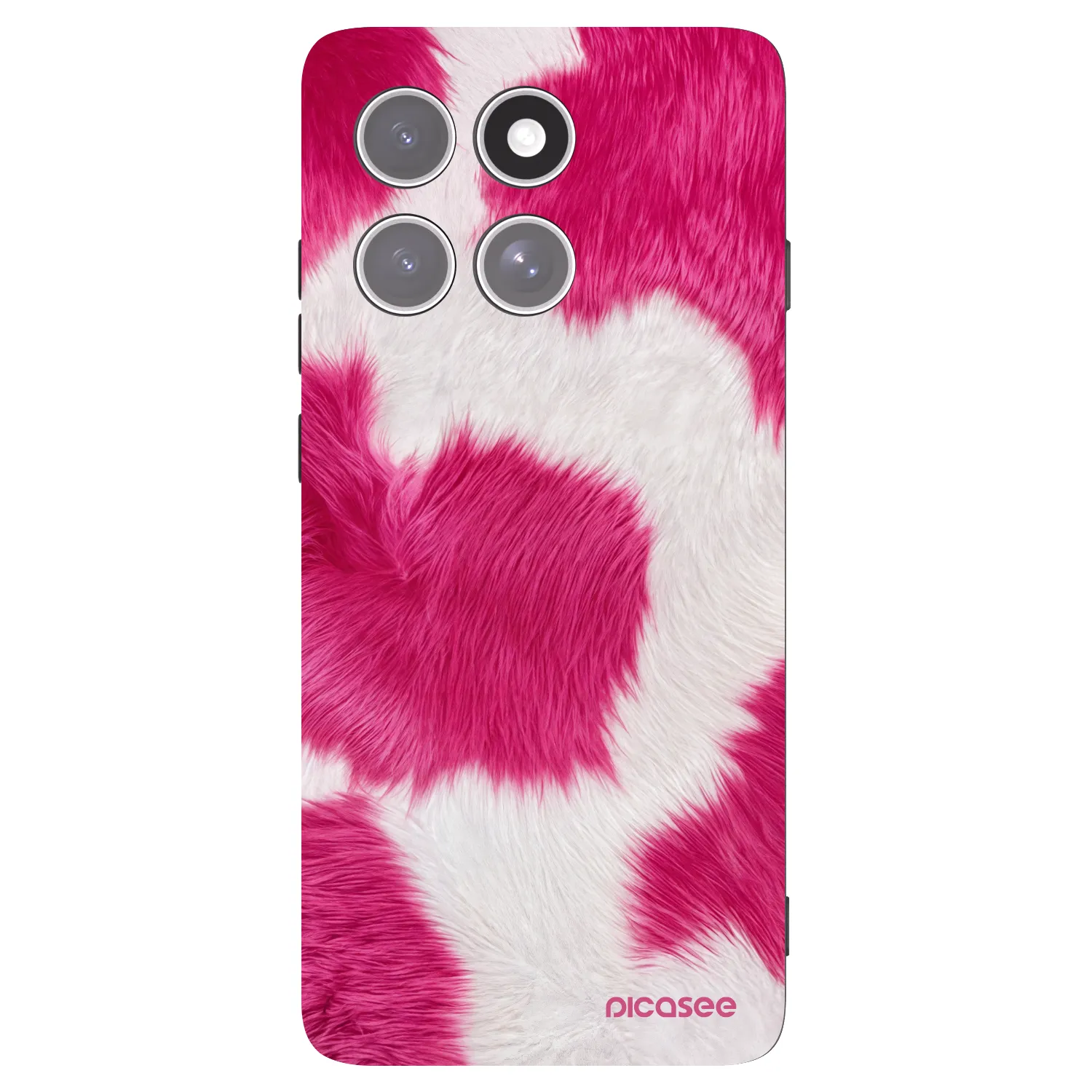 Picasee silikónový čierny obal pre Motorola Edge 60 Pro - Pink Moo