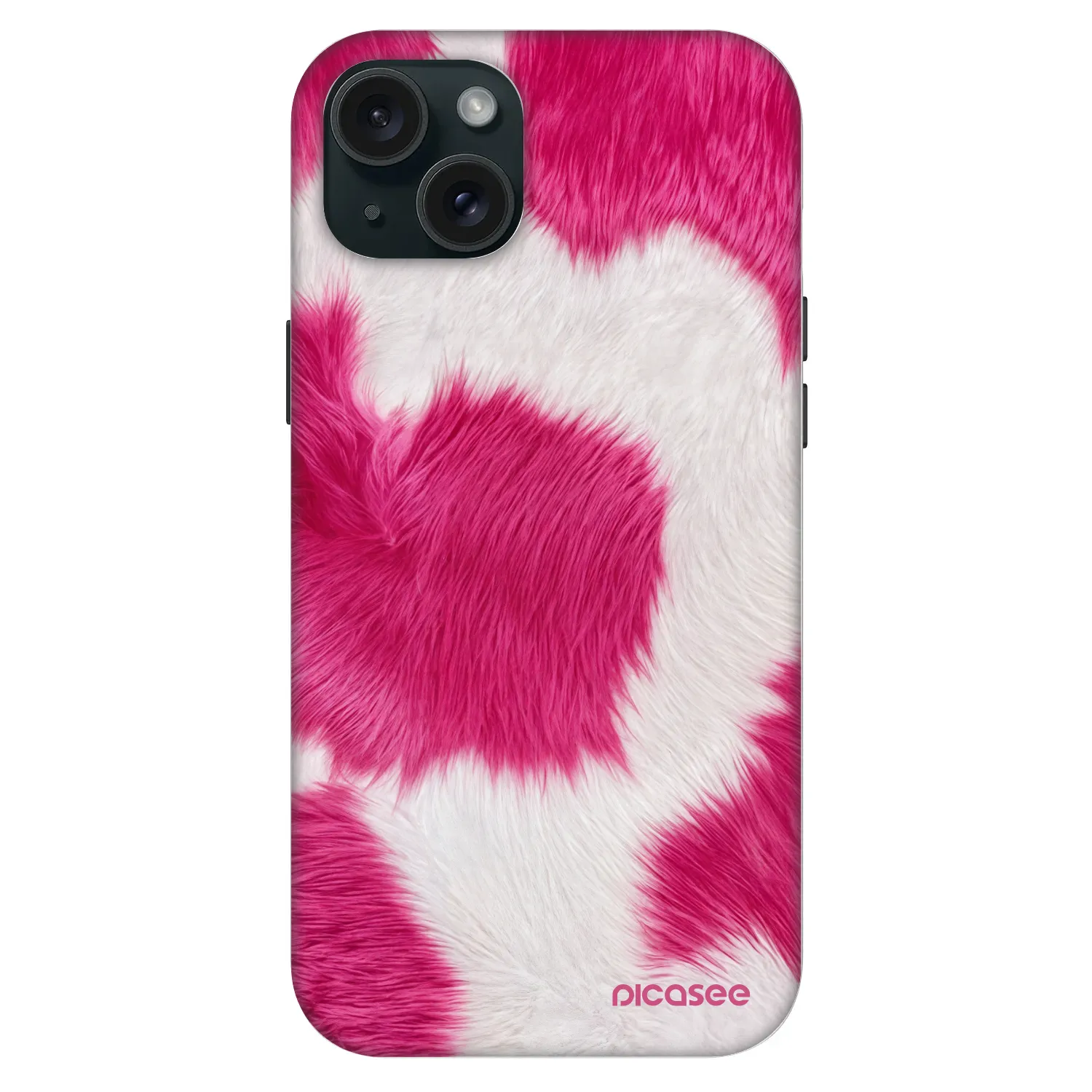 Picasee Fashion Case MagSafe pre Apple iPhone 15 Plus - Pink Moo