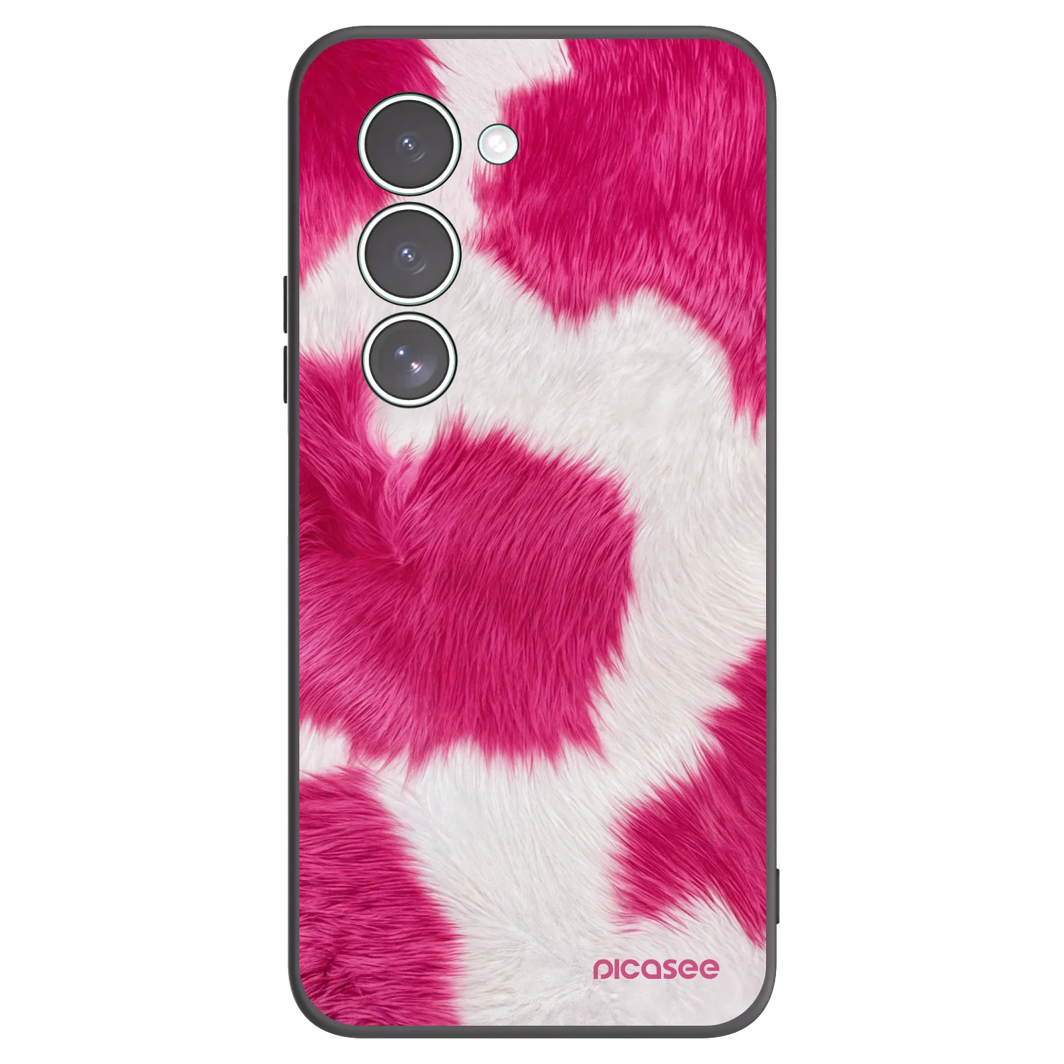Picasee silikónový čierny obal pre Xiaomi Redmi 15 5G - Pink Moo