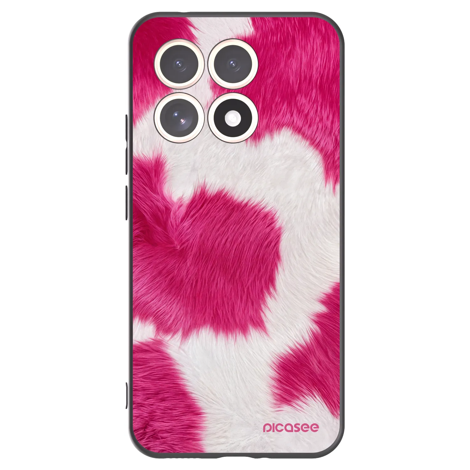 Picasee silikónový čierny obal pre Xiaomi 15T - Pink Moo