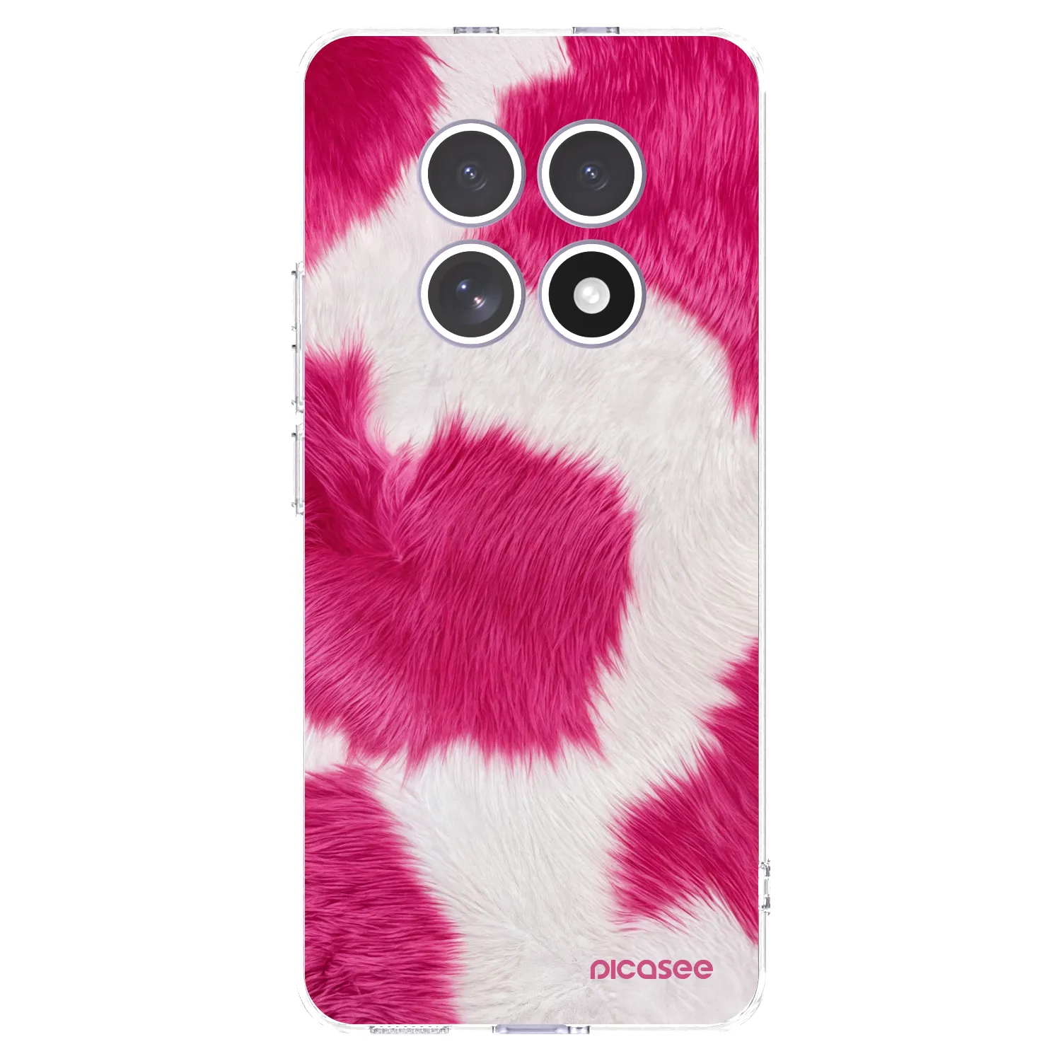 Picasee silikónový prehľadný obal pre Xiaomi Redmi Note 15 - Pink Moo