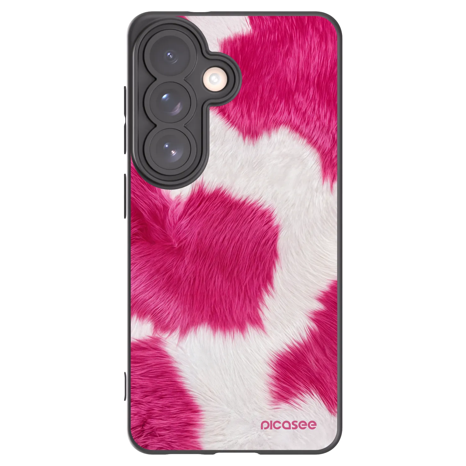 Picasee silikónový čierny obal pre Samsung Galaxy S26 - Pink Moo