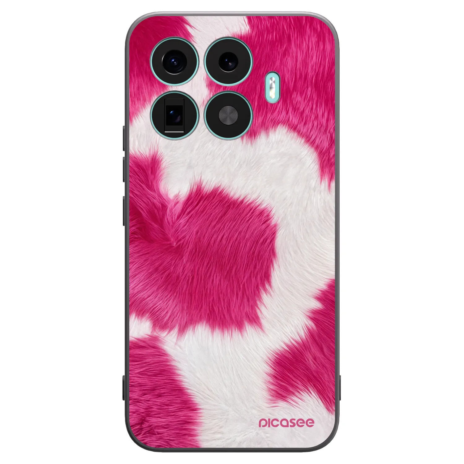 Picasee silikónový čierny obal pre Xiaomi 17T Pro - Pink Moo