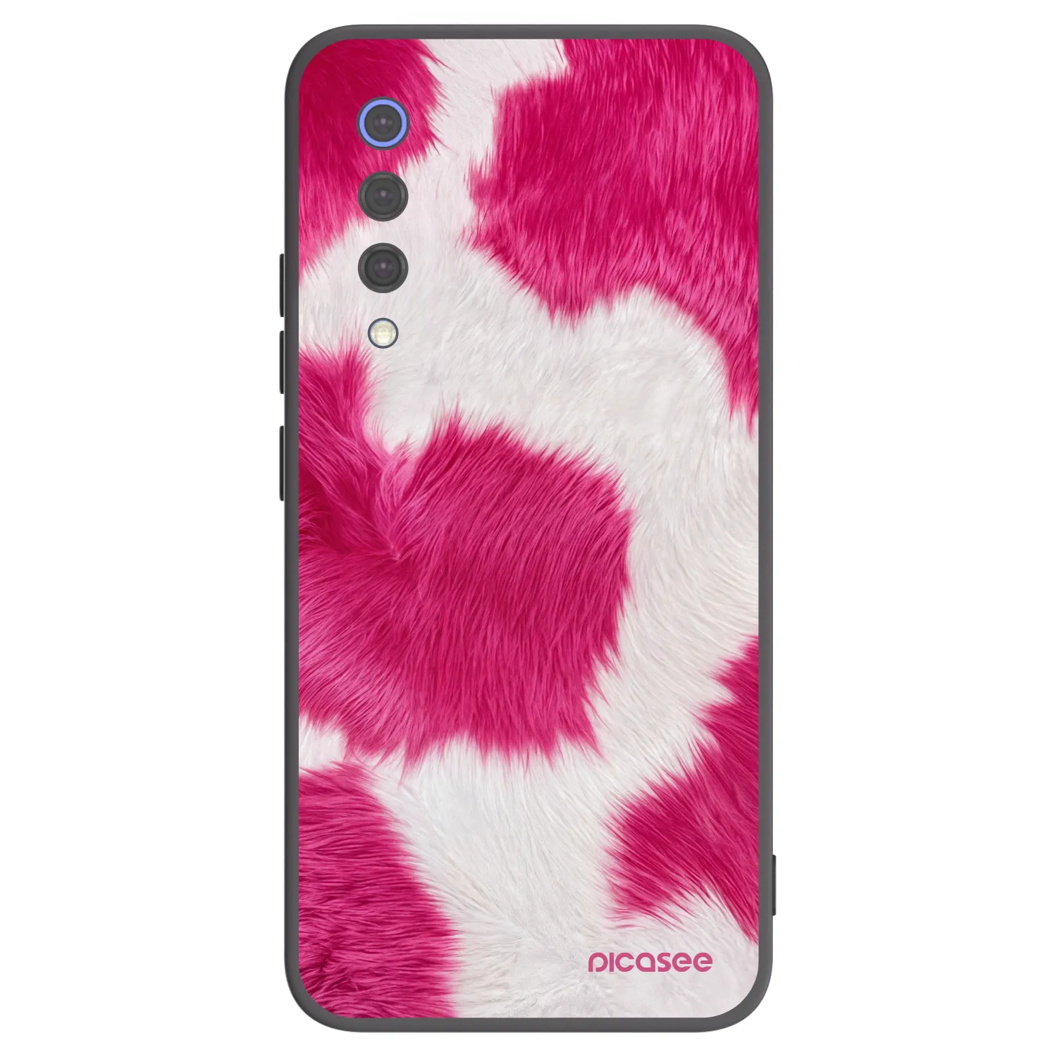 Picasee silikónový čierny obal pre Xiaomi Mi 9 SE - Pink Moo
