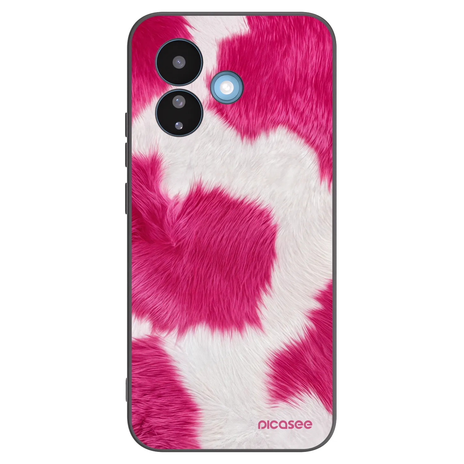 Picasee silikónový čierny obal pre Xiaomi Redmi Note 17 Pro 5G - Pink Moo