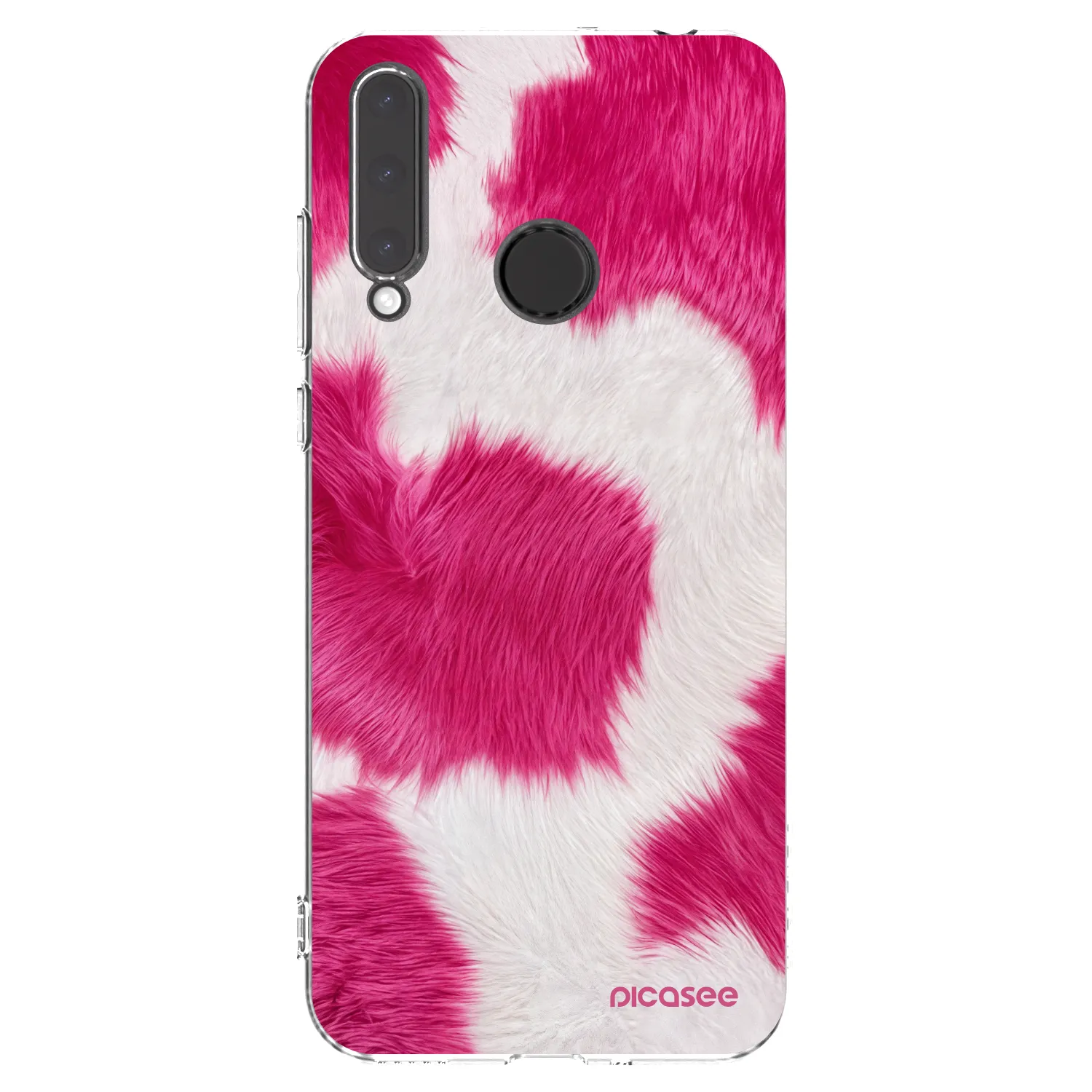 Picasee silikónový prehľadný obal pre Honor 20 Lite - Pink Moo