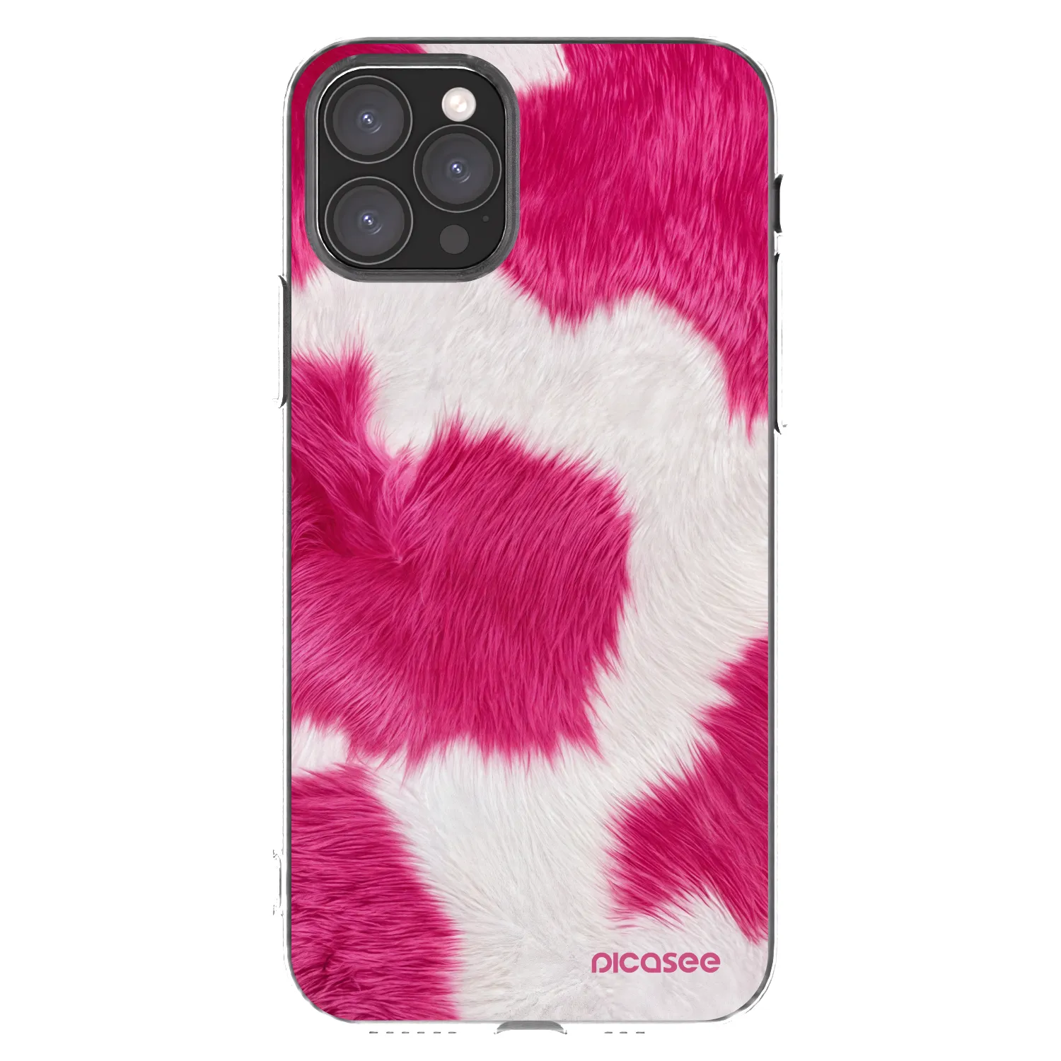 Picasee silikónový prehľadný obal pre Apple iPhone 11 Pro - Pink Moo
