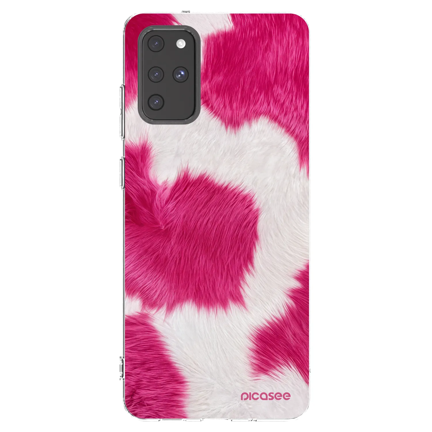 Picasee silikónový prehľadný obal pre Samsung Galaxy S20+ G985F - Pink Moo