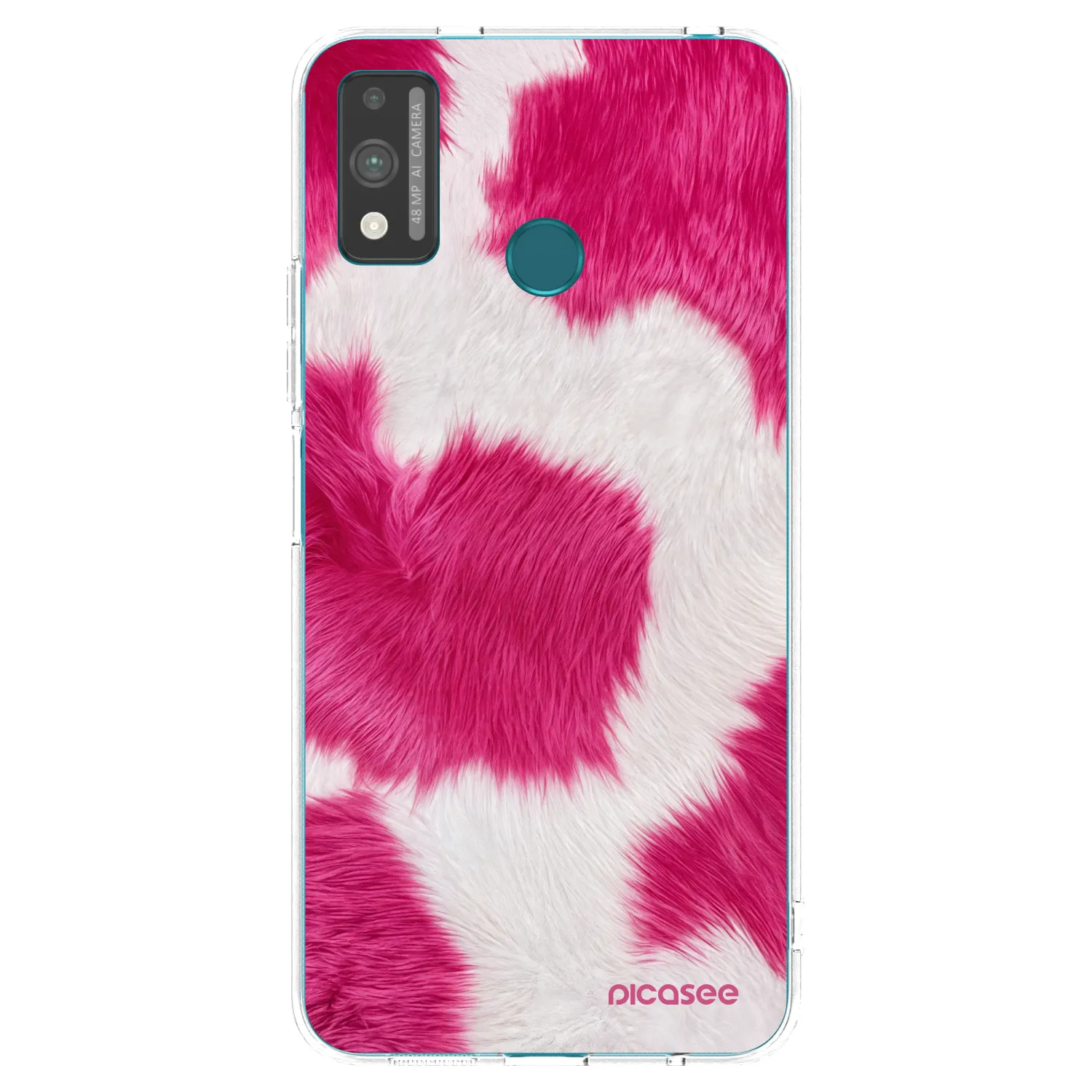 Picasee silikónový prehľadný obal pre Honor 9X Lite - Pink Moo