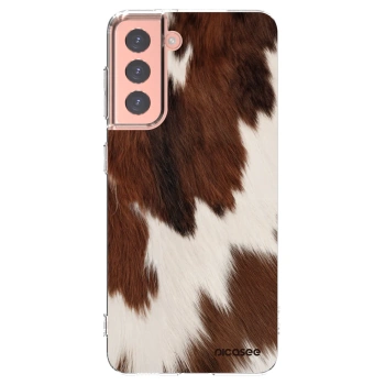 Picasee silikónový prehľadný obal pre Samsung Galaxy S21 5G G991B - Rustica