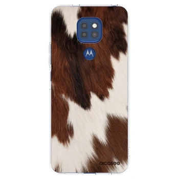 Picasee silikónový prehľadný obal pre Motorola Moto G9 Play - Rustica