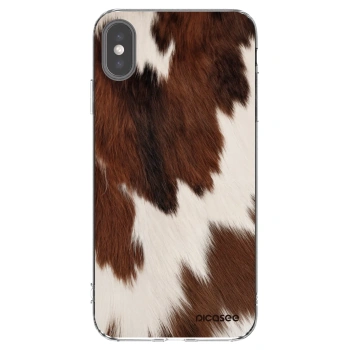 Picasee silikónový prehľadný obal pre Apple iPhone XS Max - Rustica