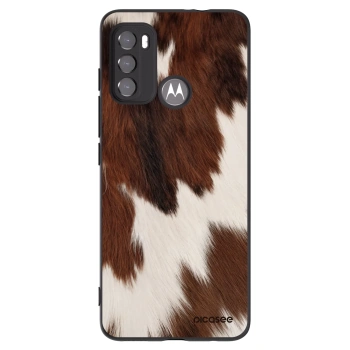 Picasee silikónový čierny obal pre Motorola Moto G60 - Rustica