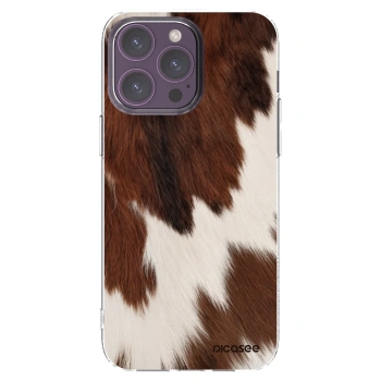 Picasee silikónový prehľadný obal pre Apple iPhone 14 Pro Max - Rustica