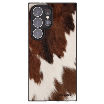 Picasee silikónový čierny obal pre Samsung Galaxy S24 Ultra S928B 5G - Rustica