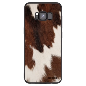 Picasee silikónový čierny obal pre Samsung Galaxy S8 G950F - Rustica