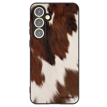 Picasee silikónový čierny obal pre Samsung Galaxy S24 FE S721B - Rustica