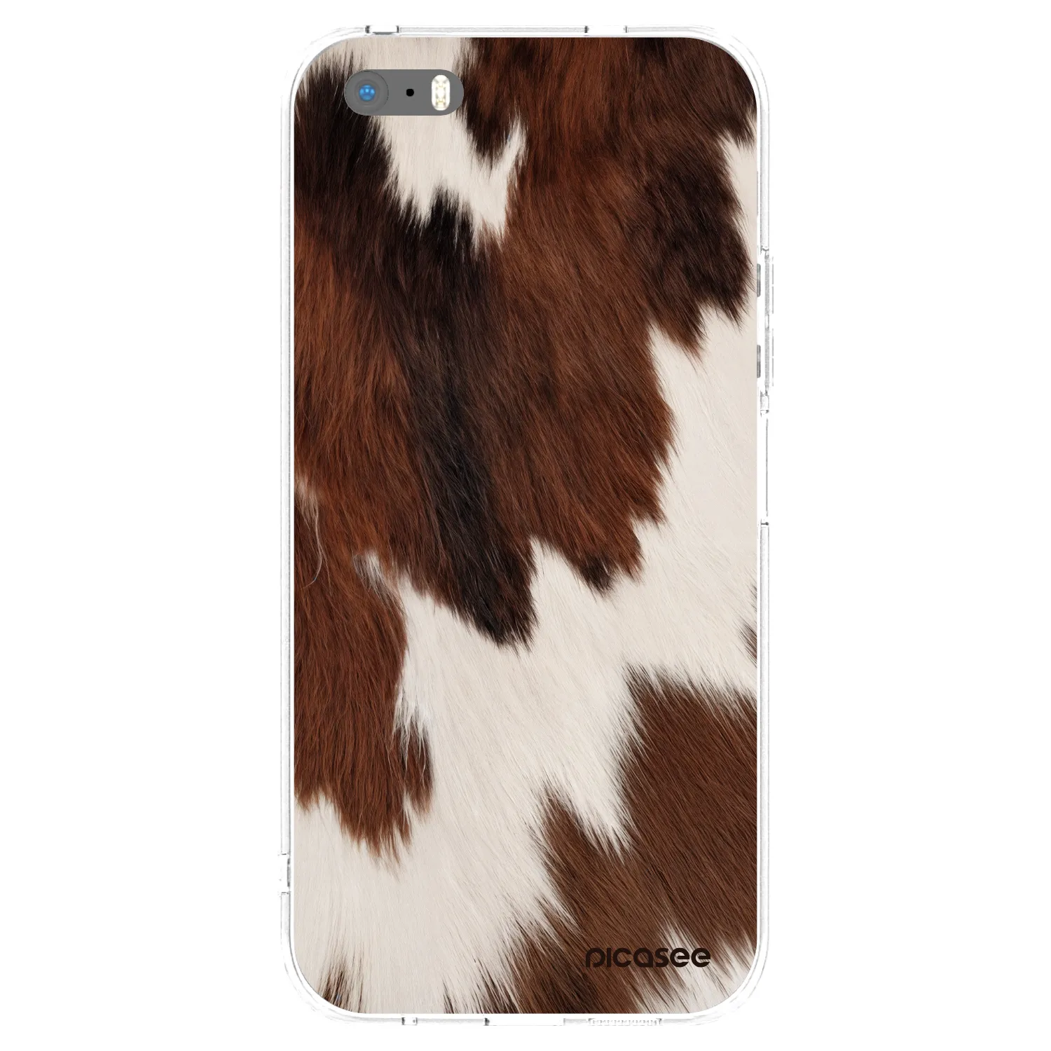 Picasee silikónový prehľadný obal pre Apple iPhone 5/5S/SE - Rustica