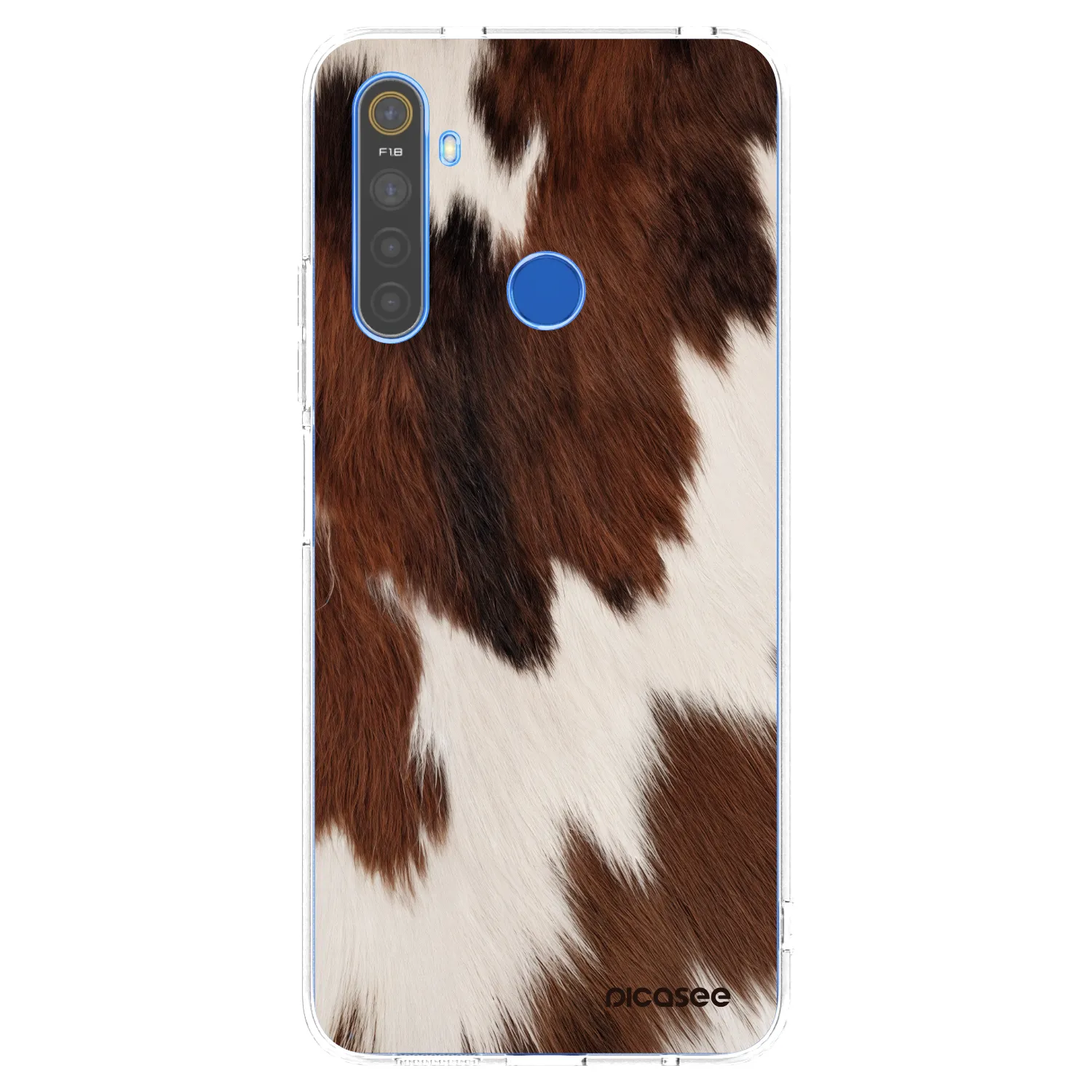 Picasee silikónový prehľadný obal pre Realme 5 - Rustica